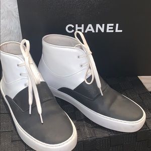 Authentic Chanel High Top Sneakers